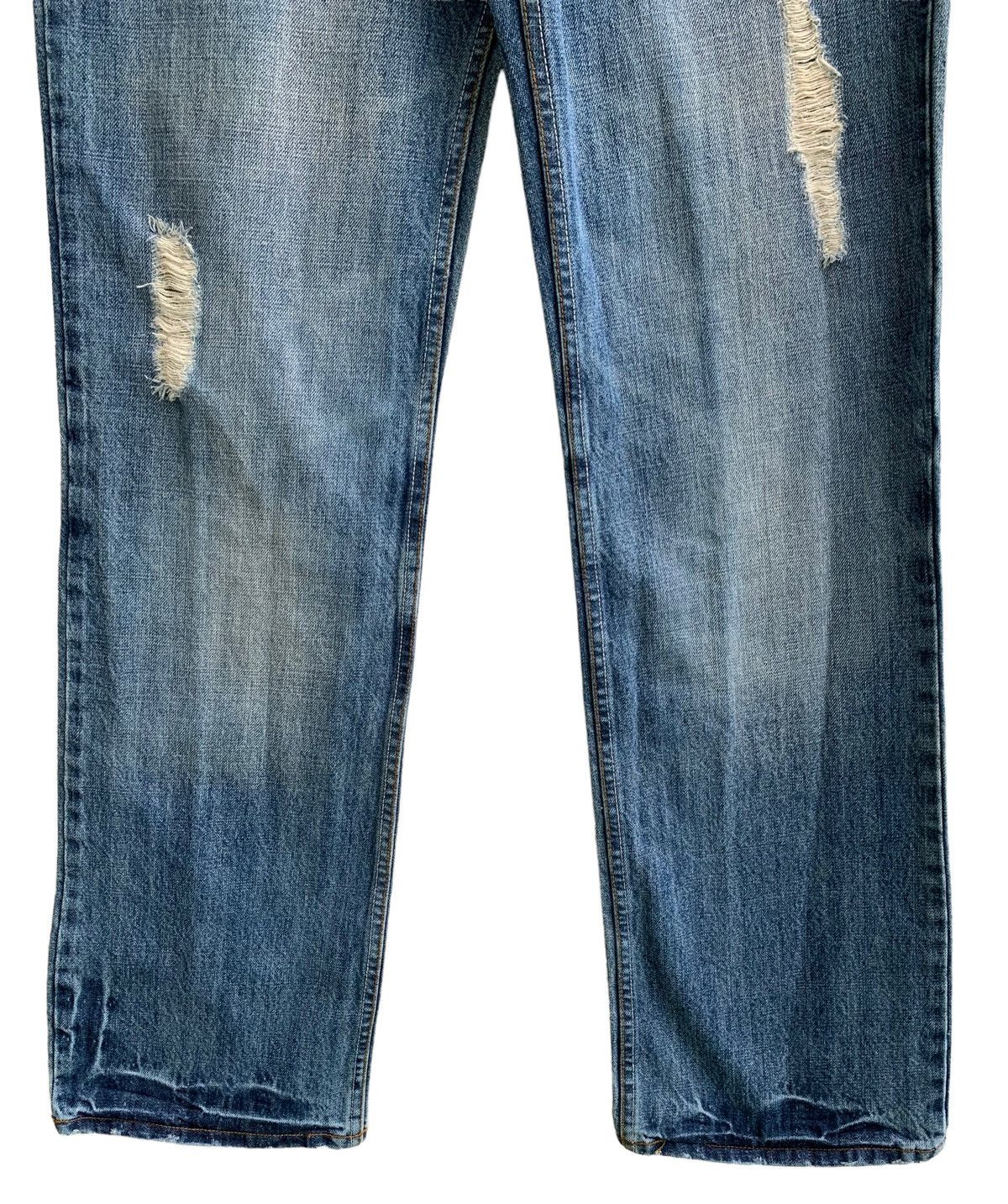 Japanese Brand Distresses Japanese Brand Midas Jeans Size US 32 / EU 48 - 3 Thumbnail