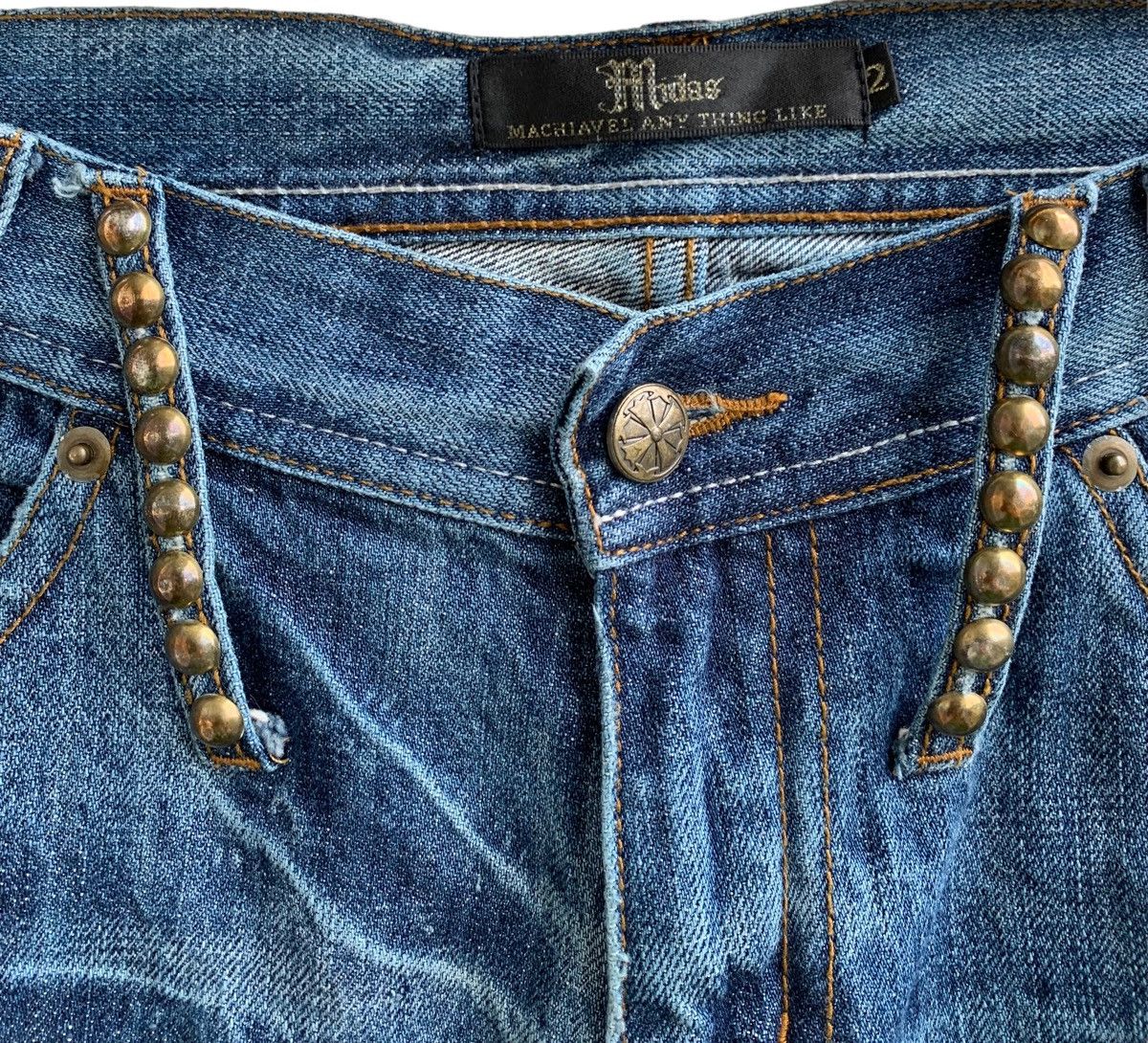 Japanese Brand Distresses Japanese Brand Midas Jeans Size US 32 / EU 48 - 9 Thumbnail