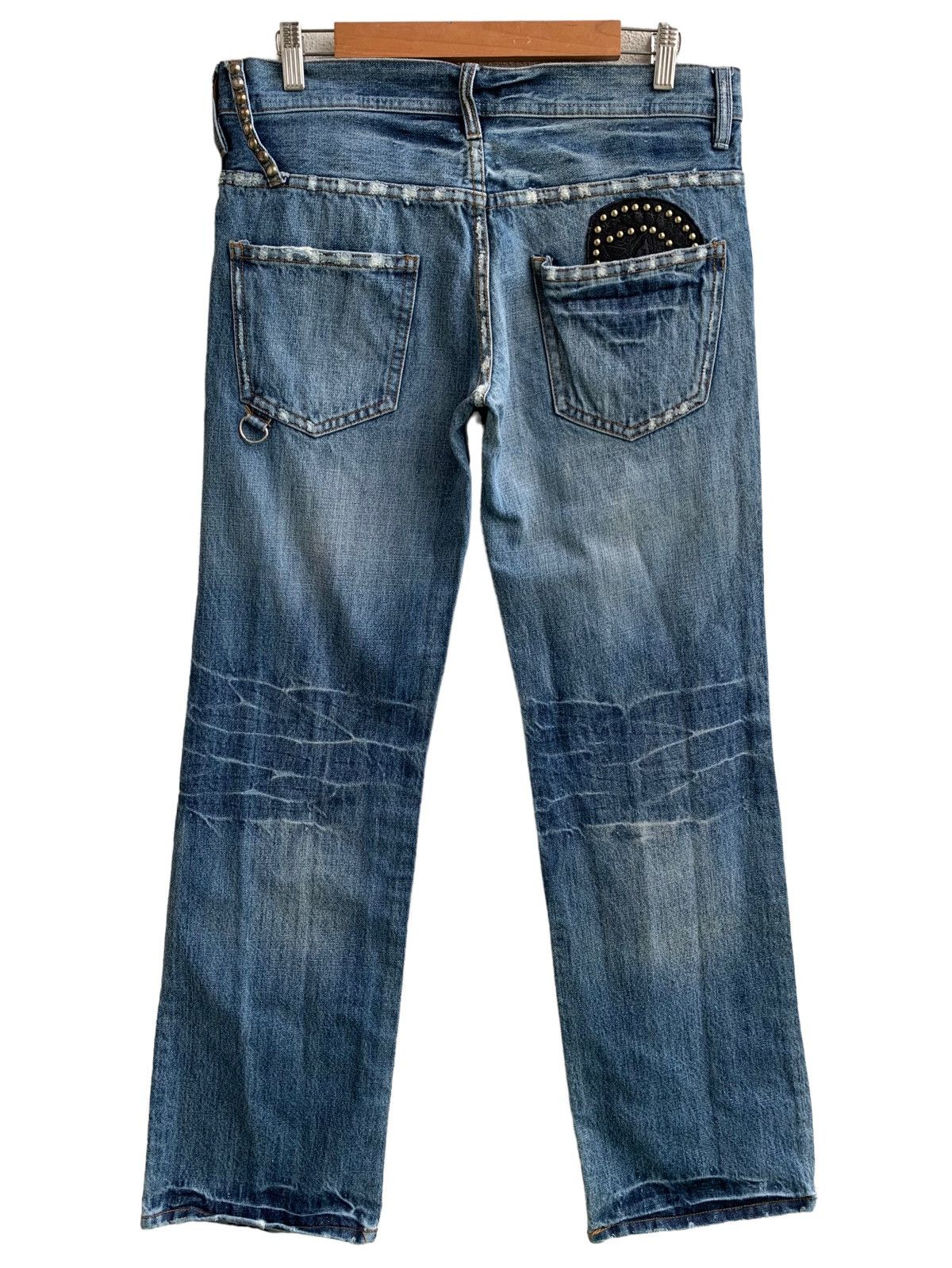 Japanese Brand Distresses Japanese Brand Midas Jeans Size US 32 / EU 48 - 2 Thumbnail