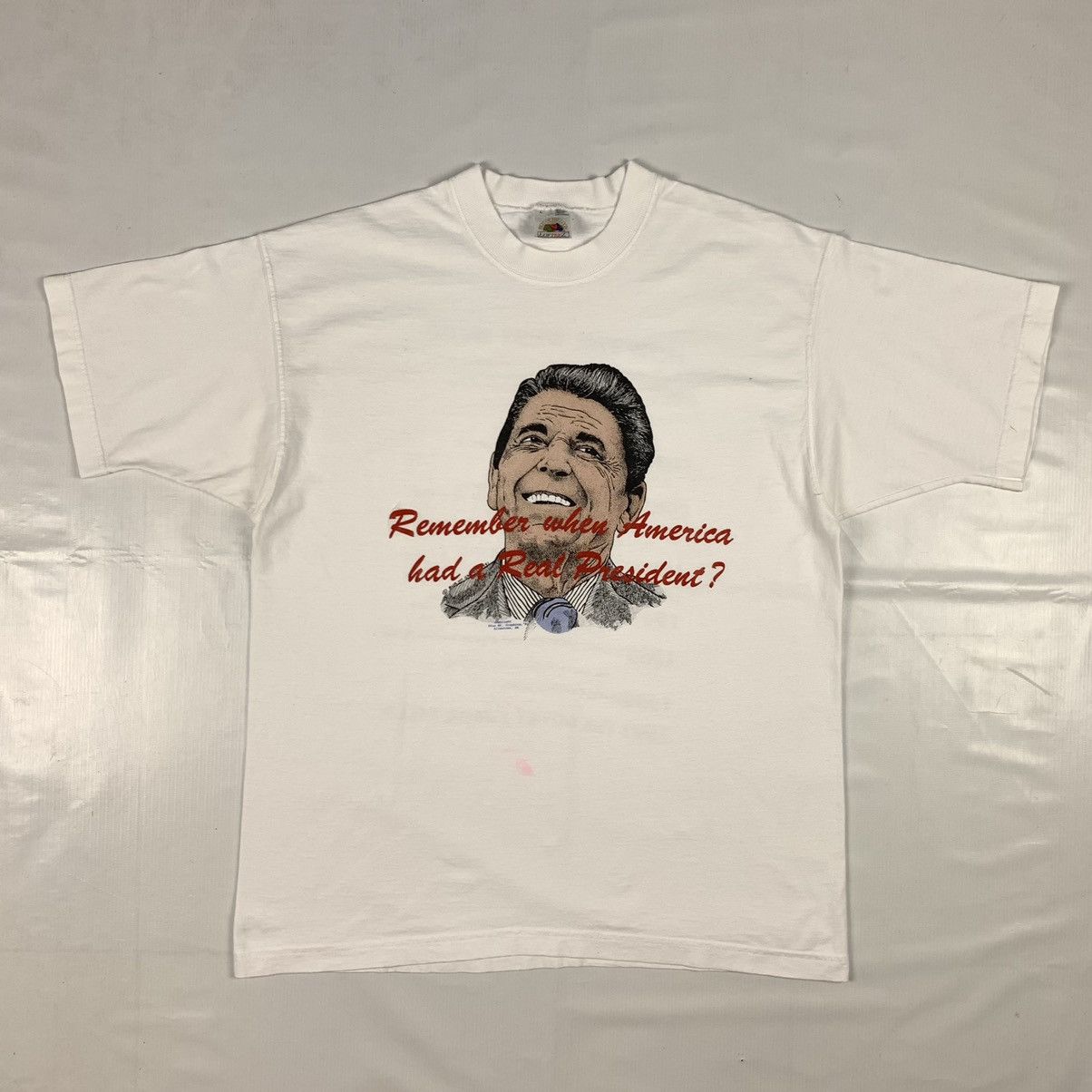 President's Vintage 1981 Ronald Reagan US President Shirt Size US L / EU 52-54 / 3 - 1 Thumbnail