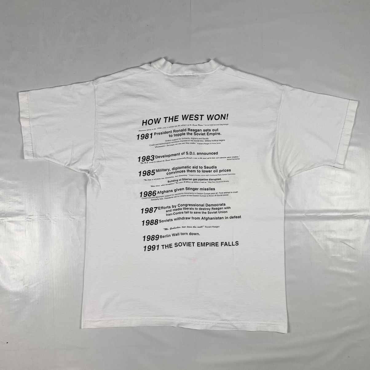 President's Vintage 1981 Ronald Reagan US President Shirt Size US L / EU 52-54 / 3 - 9 Thumbnail