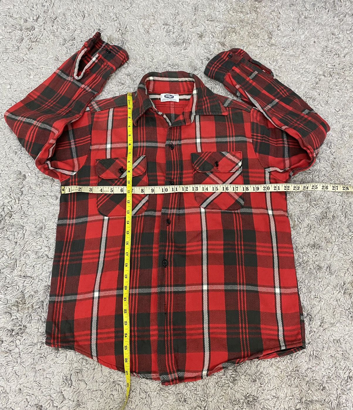 Flannel × Vintage Vintage Mr. Leggs Flannel Size US M / EU 48-50 / 2 - 6 Thumbnail