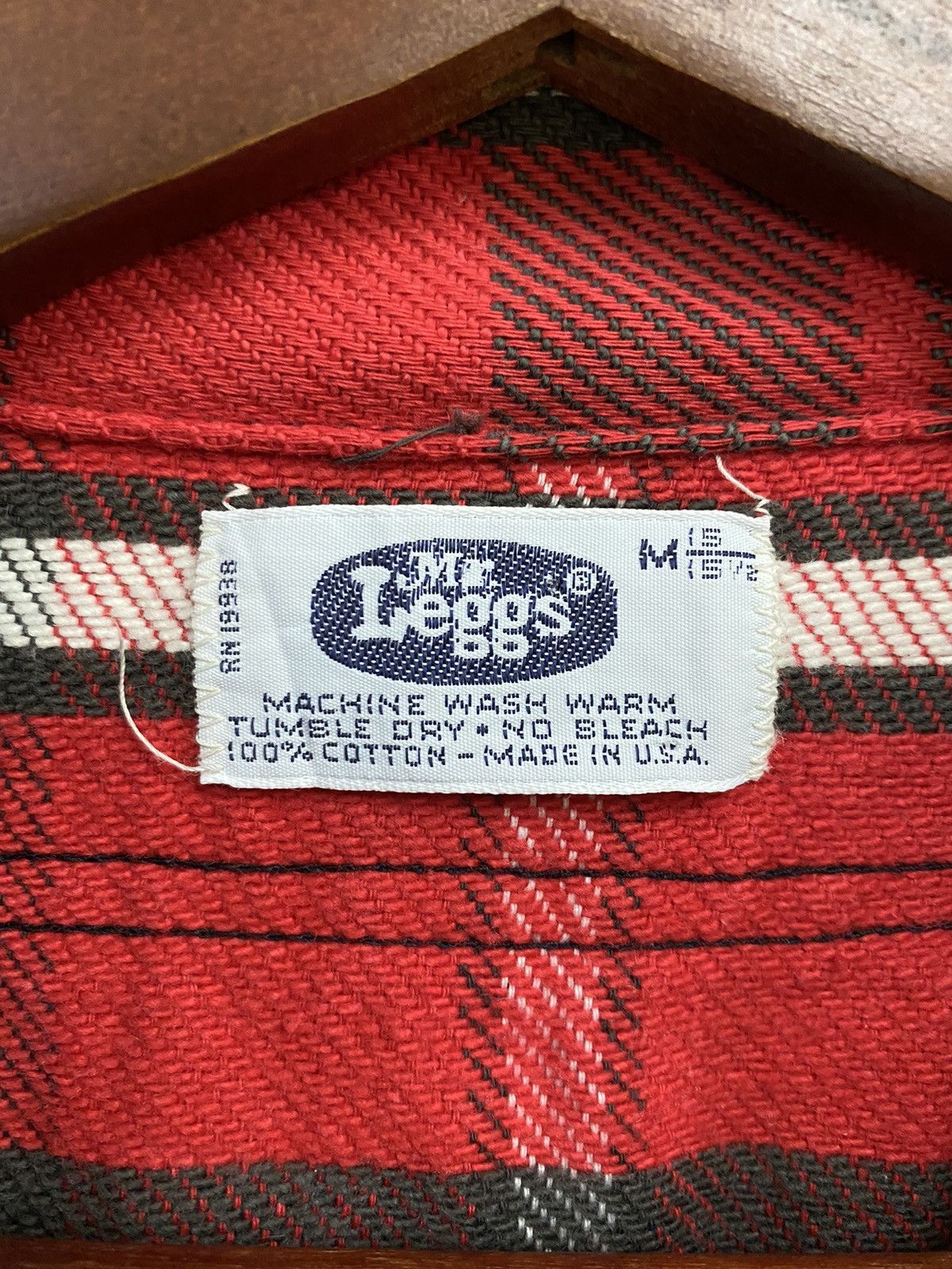 Flannel × Vintage Vintage Mr. Leggs Flannel Size US M / EU 48-50 / 2 - 5 Thumbnail