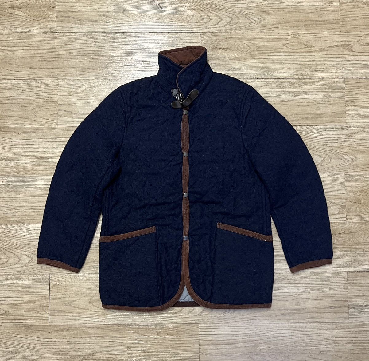 image of Jun Takahashi Jun Men Dupont Thermolite Japan Minimalist Quilted Jacket in Black (Size Medium)