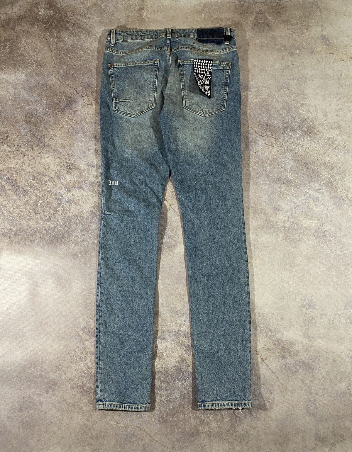 Japanese Brand Ksubi Van Winkle Skinny Blue Denim Jeans Size US 32 / EU 48 - 1 Thumbnail