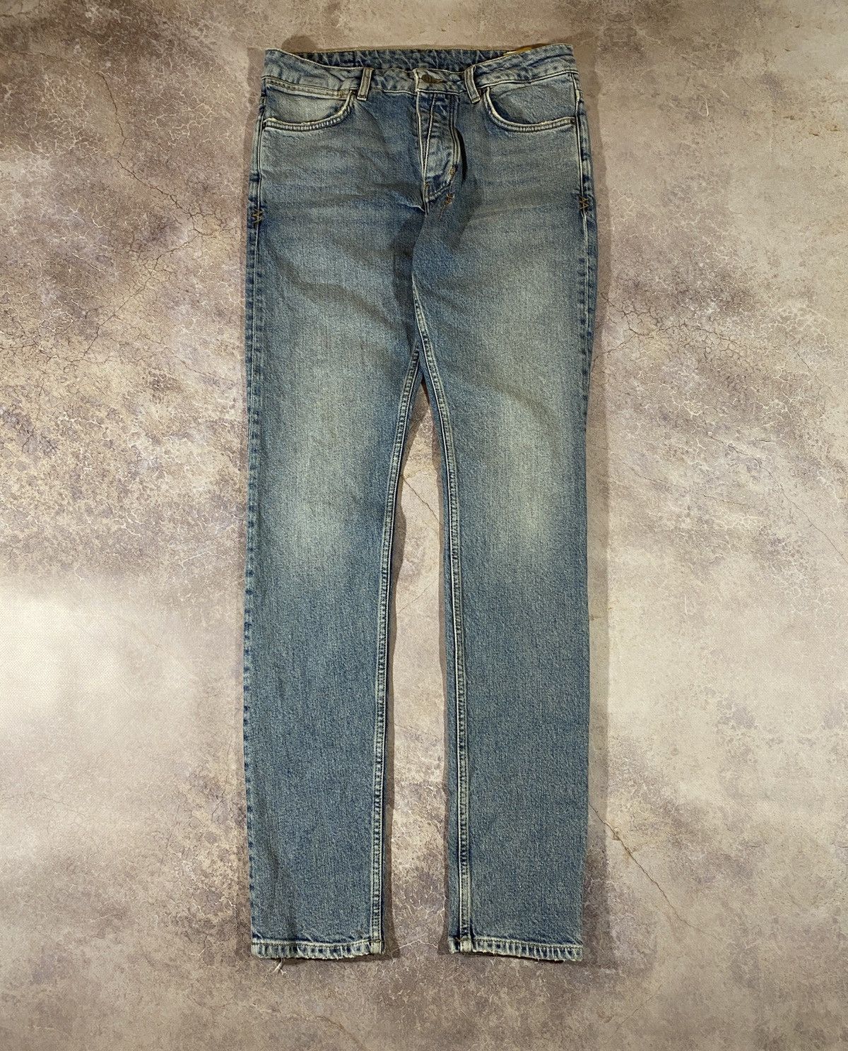 Japanese Brand Ksubi Van Winkle Skinny Blue Denim Jeans Size US 32 / EU 48 - 5 Thumbnail