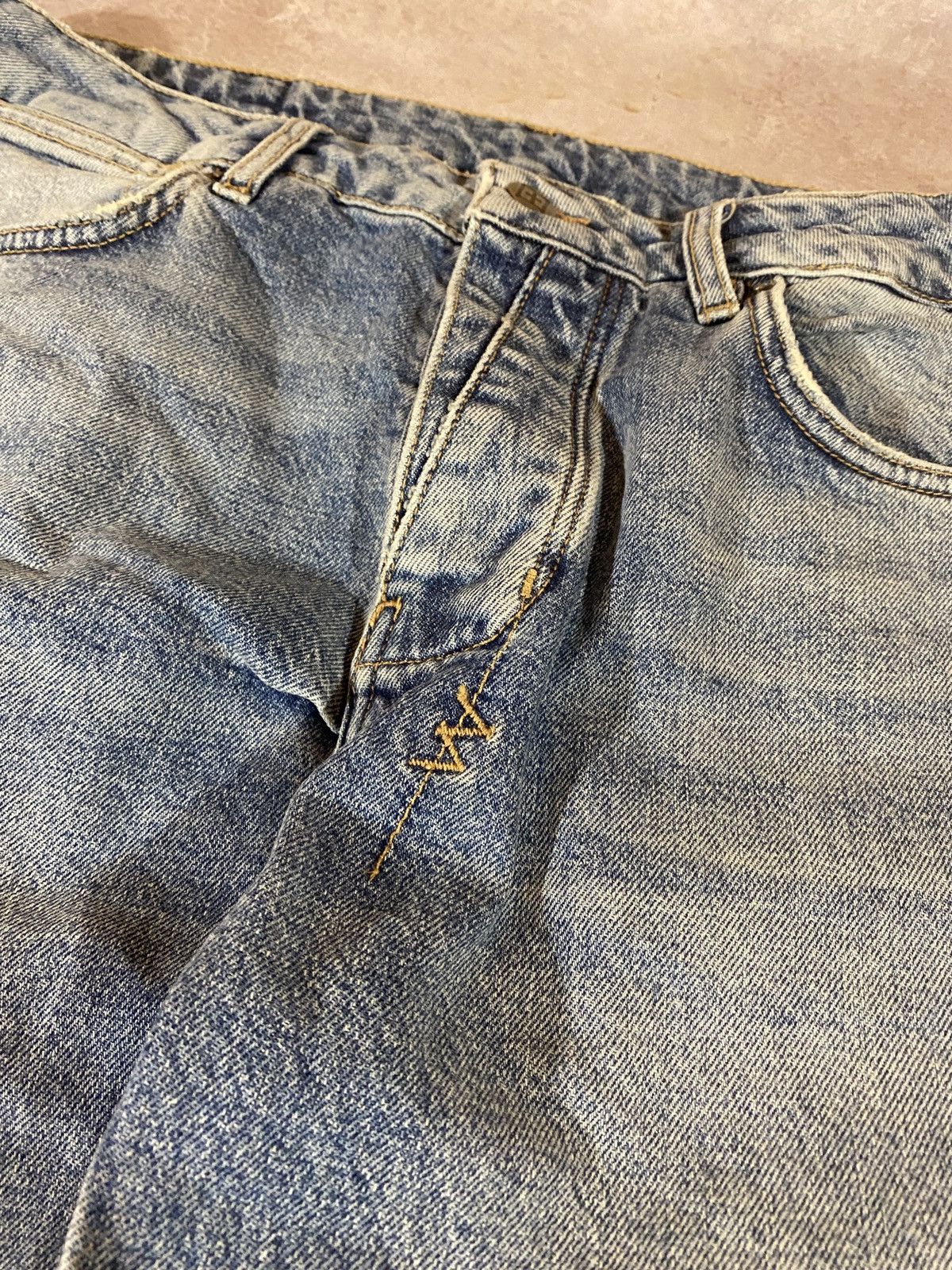 Japanese Brand Ksubi Van Winkle Skinny Blue Denim Jeans Size US 32 / EU 48 - 8 Thumbnail