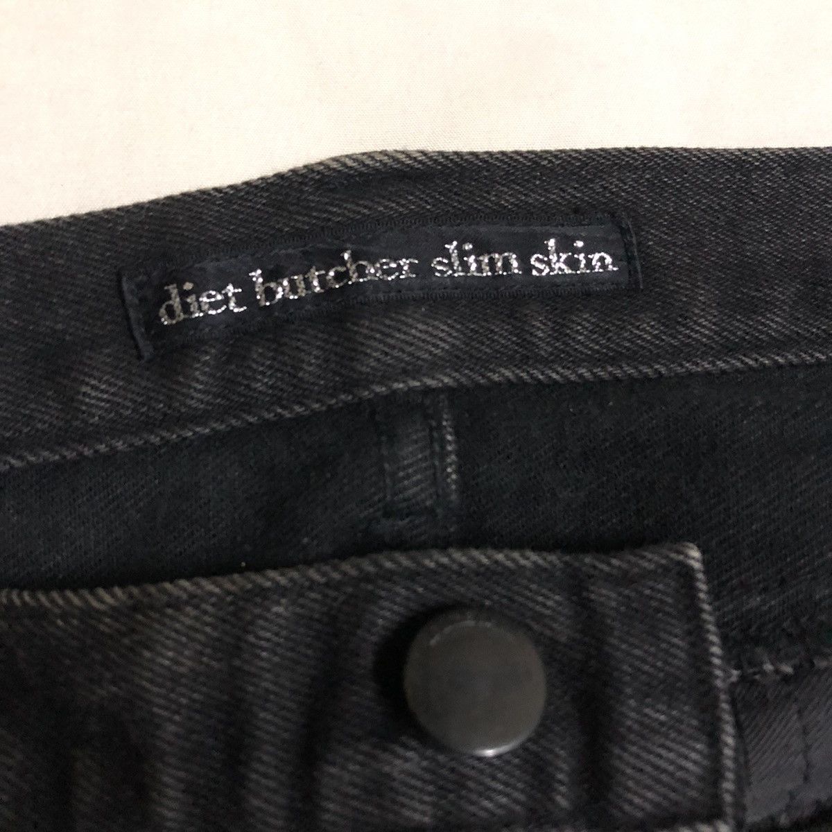 Diet Butcher Slim Skin Diet Butcher Slim Skin Skinny Denim Size US 33 - 2 Thumbnail
