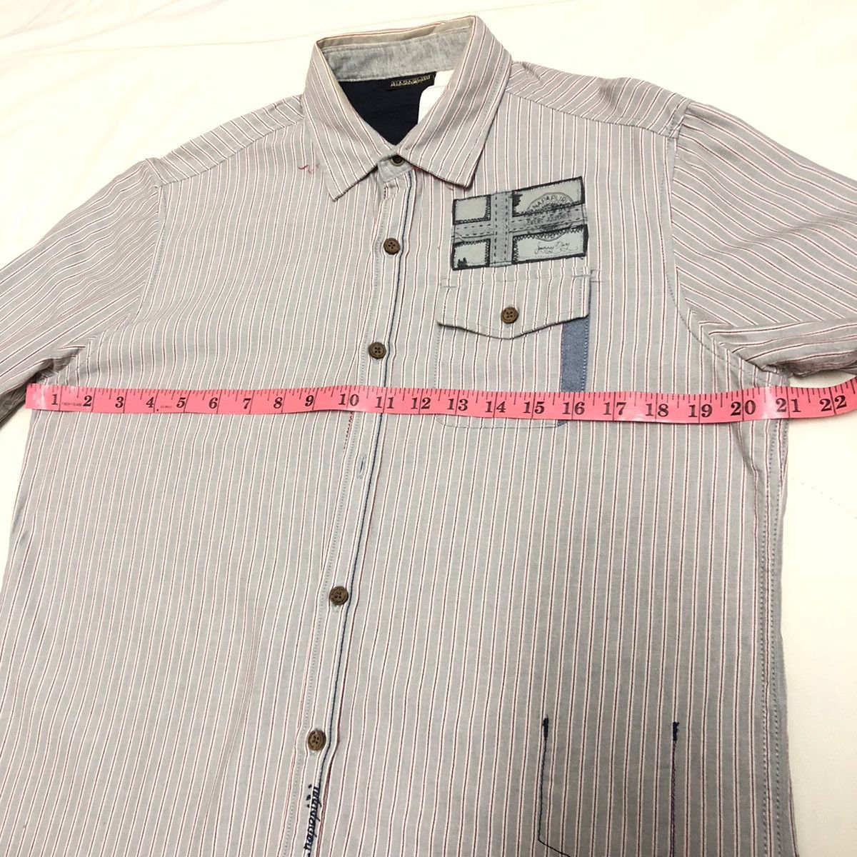 Napapijri Napapijri Patchwork Patches Button Up Size US S / EU 44-46 / 1 - 15 Thumbnail