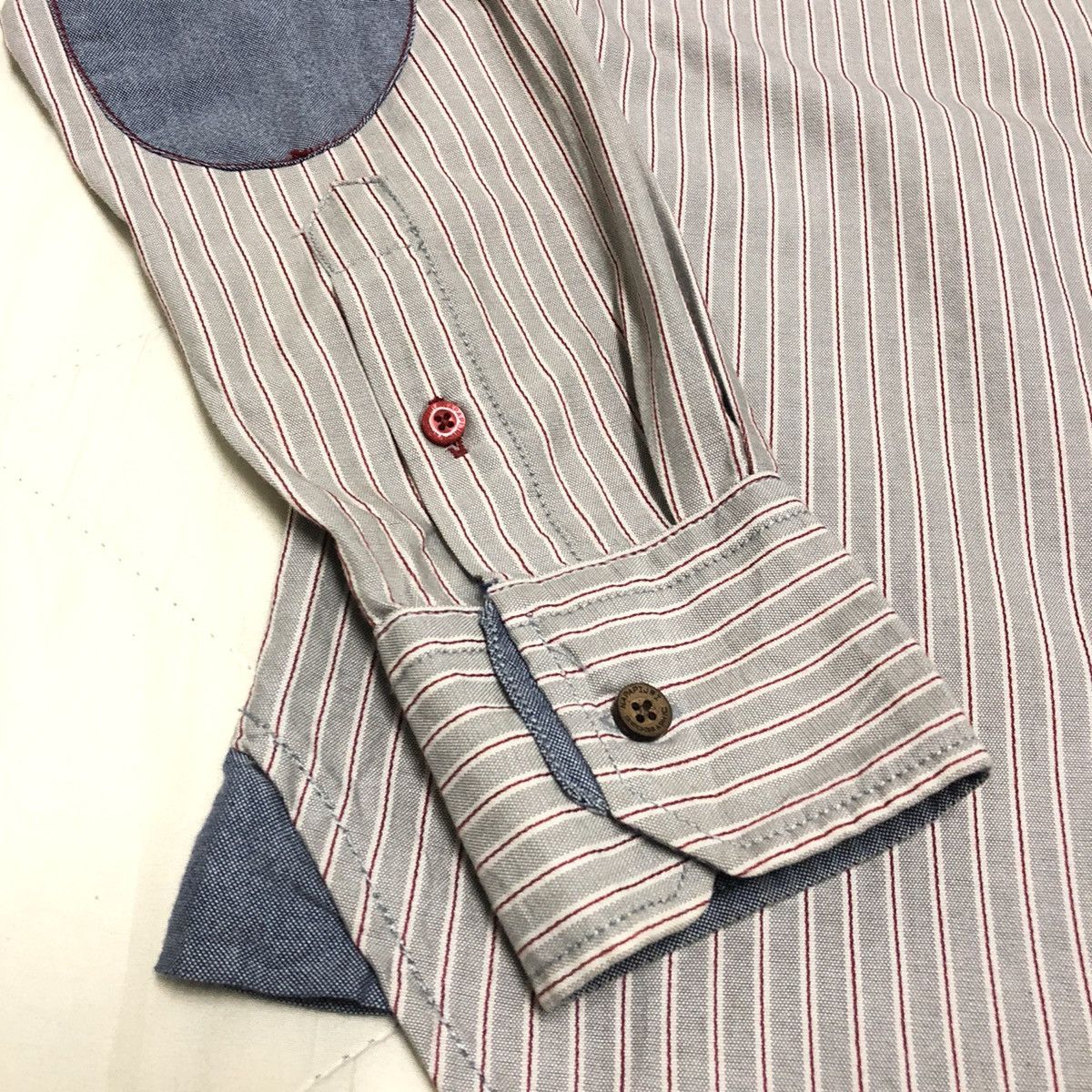 Napapijri Napapijri Patchwork Patches Button Up Size US S / EU 44-46 / 1 - 8 Thumbnail