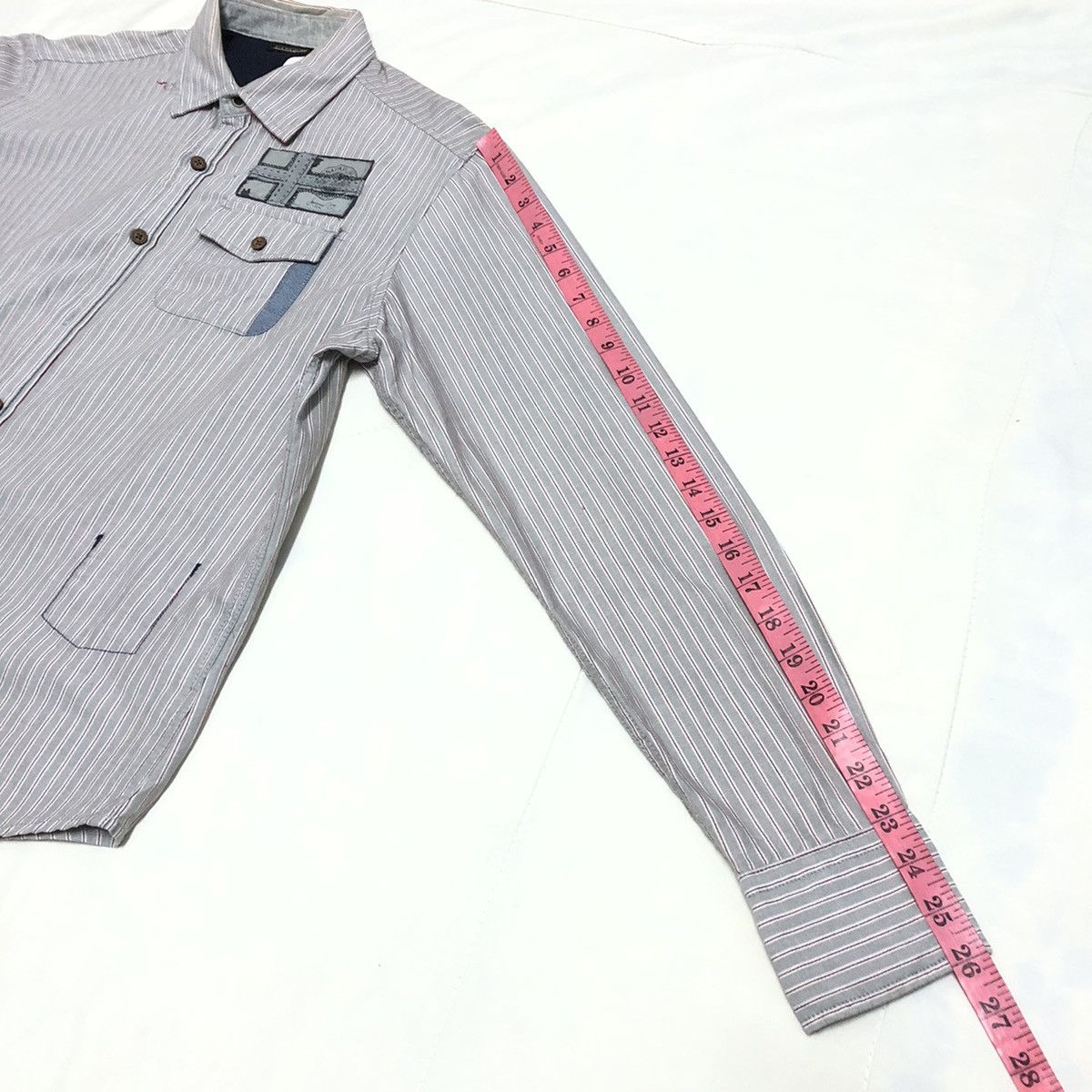 Napapijri Napapijri Patchwork Patches Button Up Size US S / EU 44-46 / 1 - 17 Thumbnail