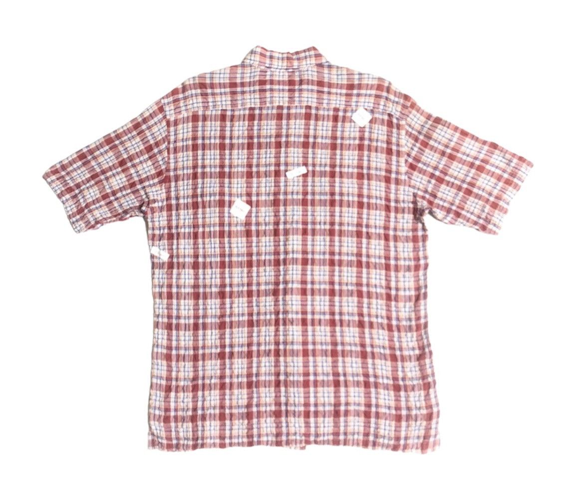 Karl Helmut Karl Helmut Red Checked Button Up Size US M / EU 48-50 / 2 - 10 Thumbnail