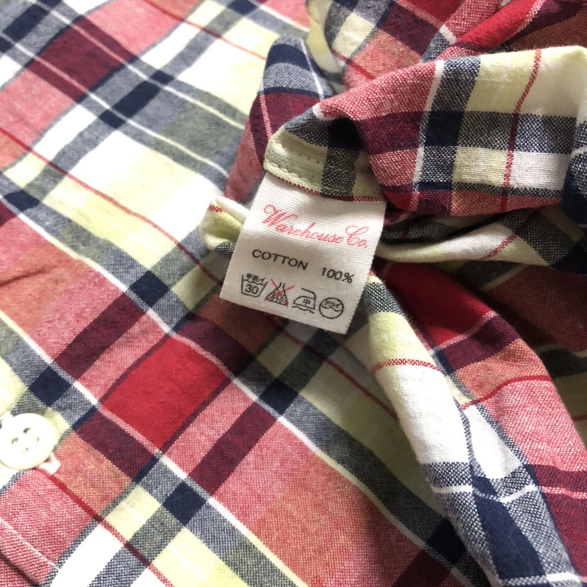Warehouse Warehouse Japan Oxford Checked Button Up Size US M / EU 48-50 / 2 - 3 Thumbnail