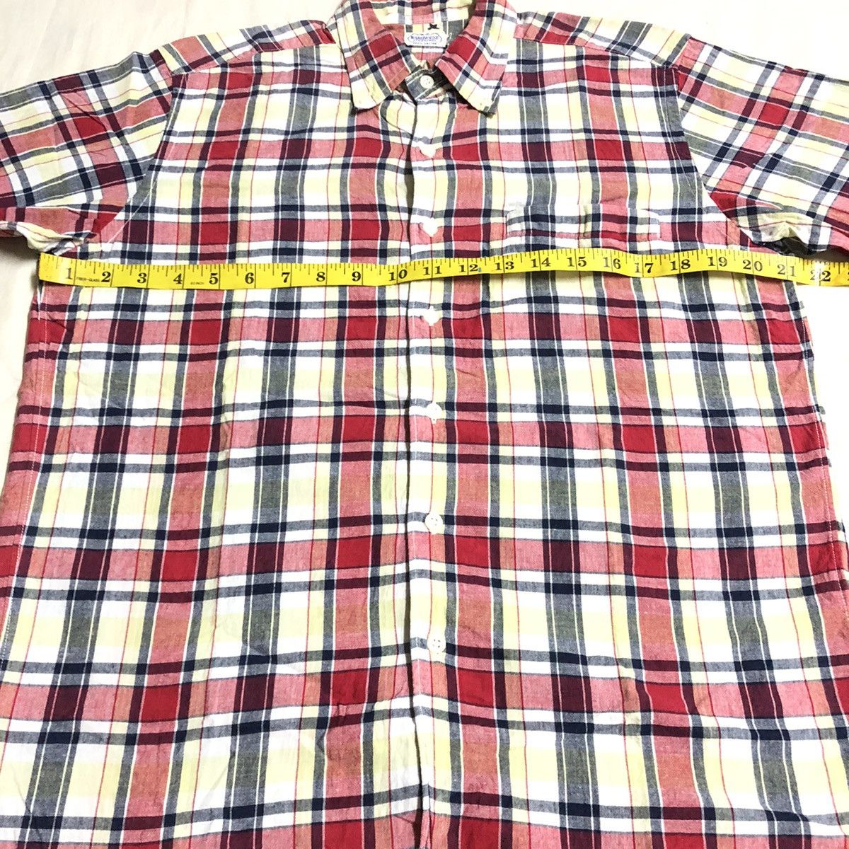 Warehouse Warehouse Japan Oxford Checked Button Up Size US M / EU 48-50 / 2 - 6 Thumbnail