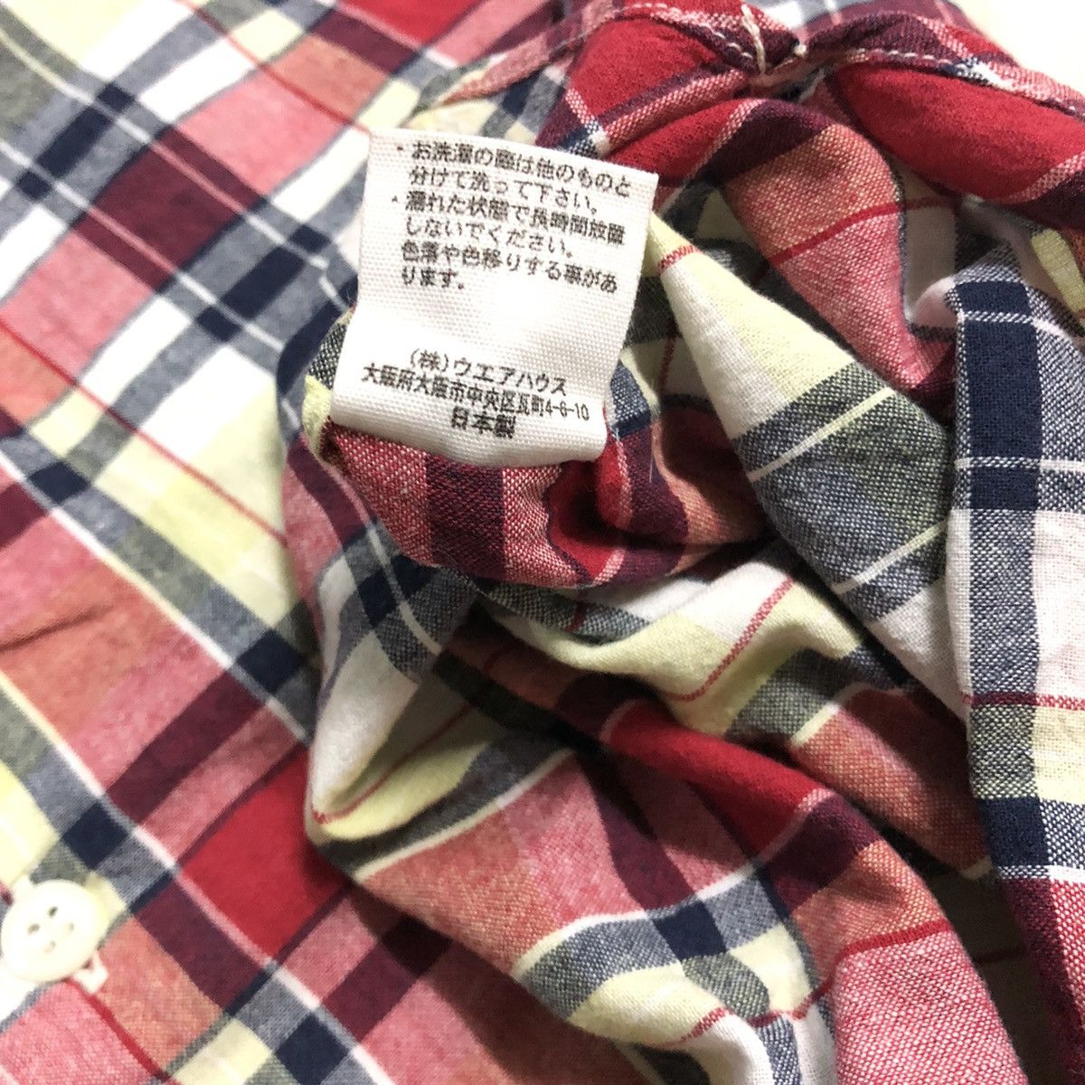 Warehouse Warehouse Japan Oxford Checked Button Up Size US M / EU 48-50 / 2 - 4 Thumbnail