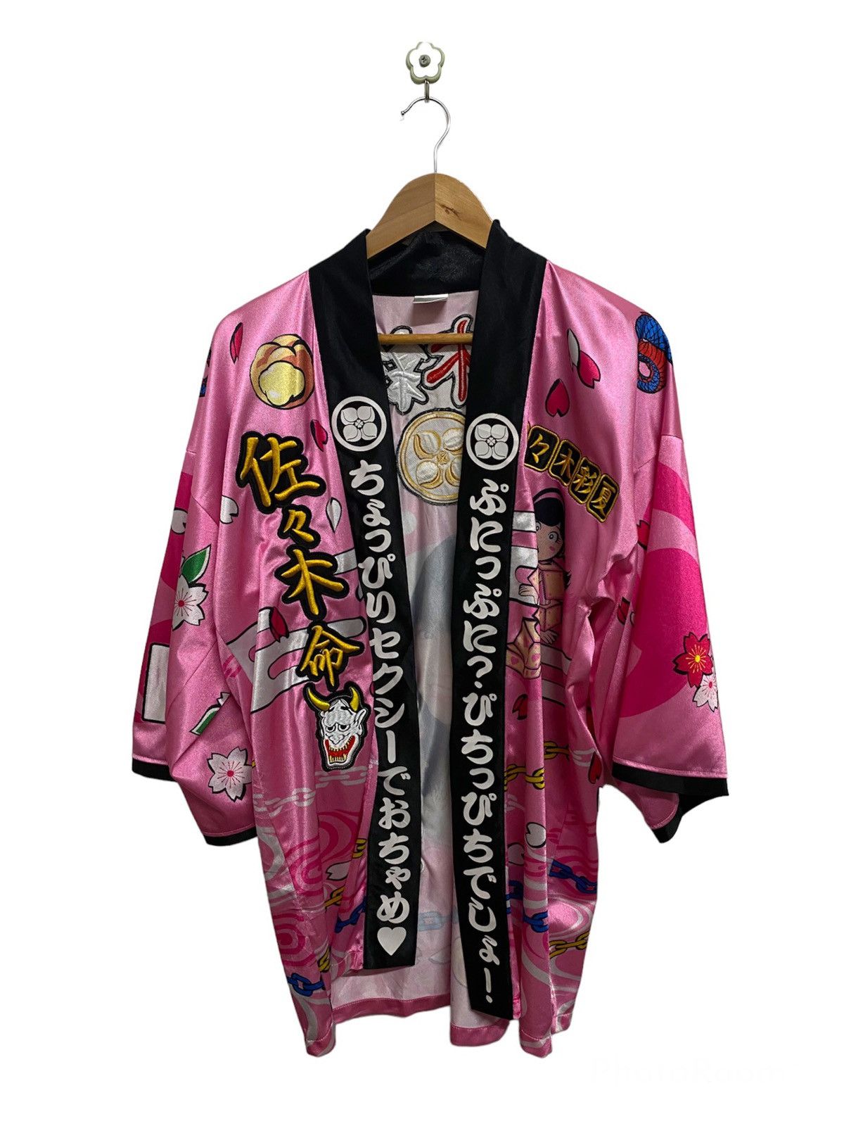 Japanese Brand Rare Momoiro Clover (Ayaka Sasaki) Kimono Size US L / EU 52-54 / 3 - 4 Thumbnail