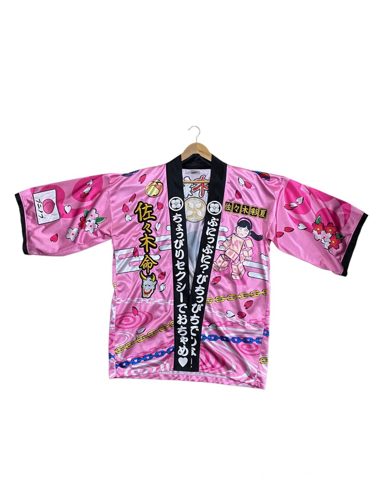 Japanese Brand Rare Momoiro Clover (Ayaka Sasaki) Kimono Size US L / EU 52-54 / 3 - 3 Thumbnail