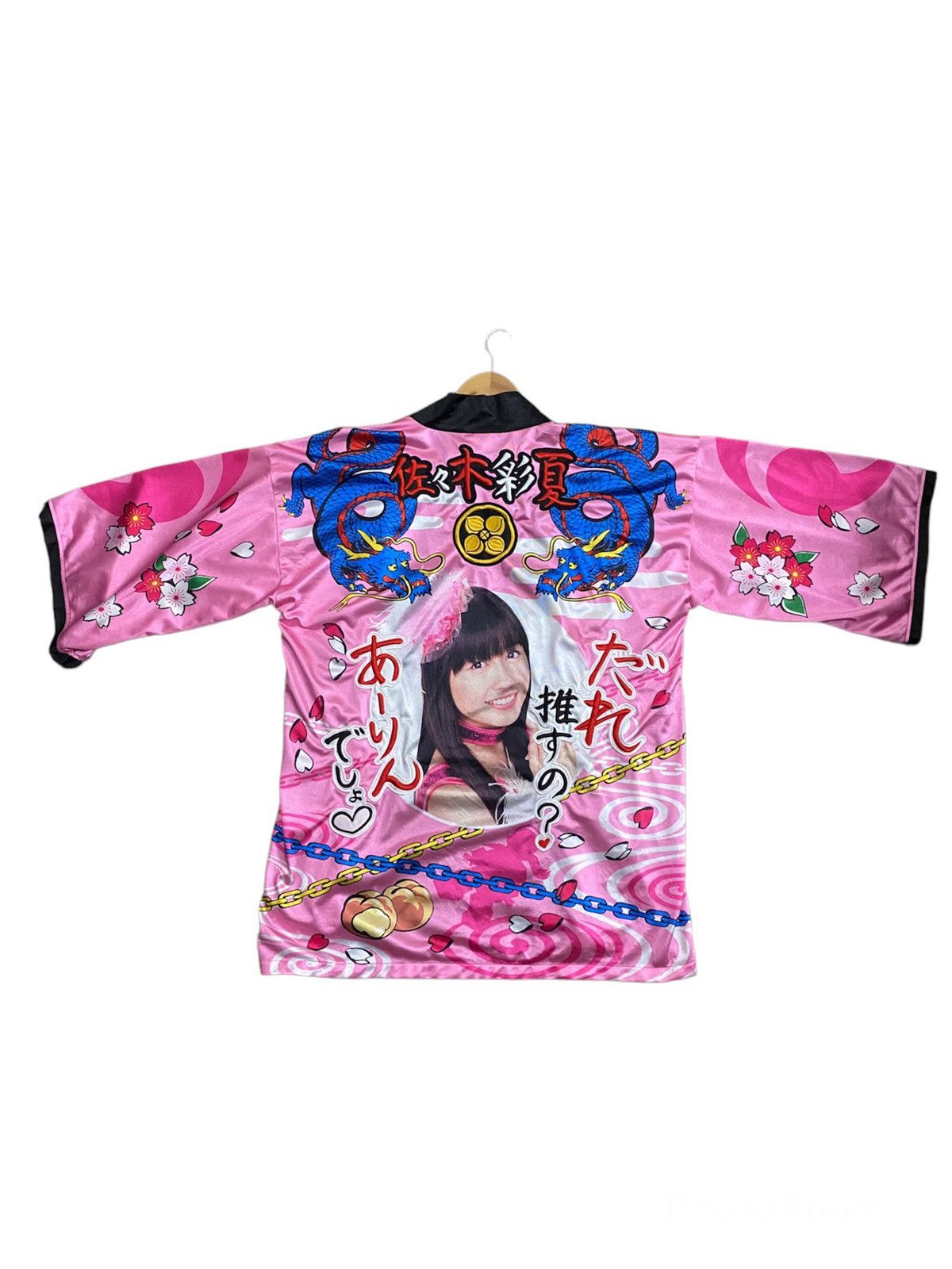Japanese Brand Rare Momoiro Clover (Ayaka Sasaki) Kimono Size US L / EU 52-54 / 3 - 2 Thumbnail