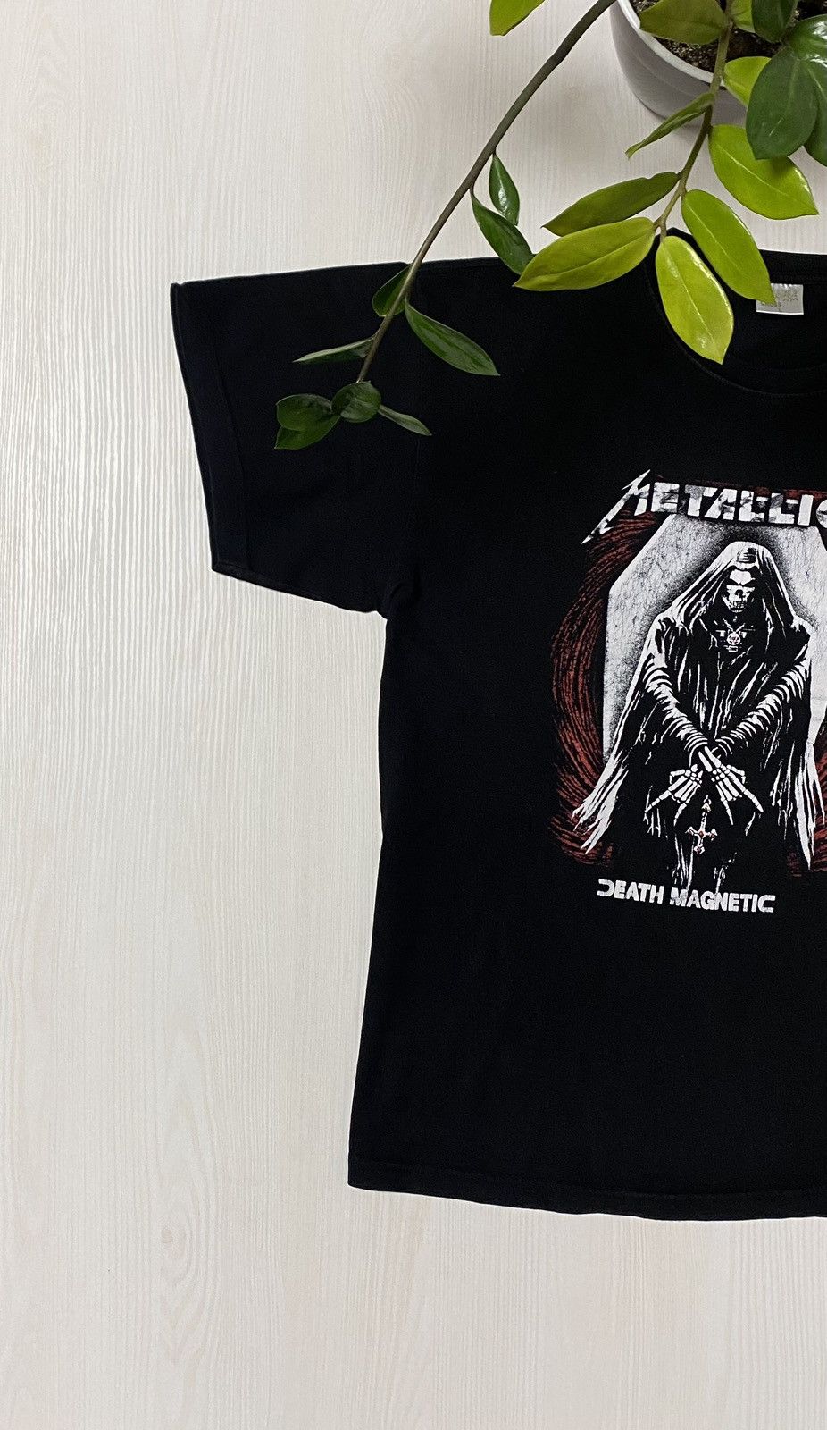 Band Tees × Metallica DEATH MAGNETIC FADED VINTAGE METALLICA T-SHIRT Size US L / EU 52-54 / 3 - 2 Thumbnail