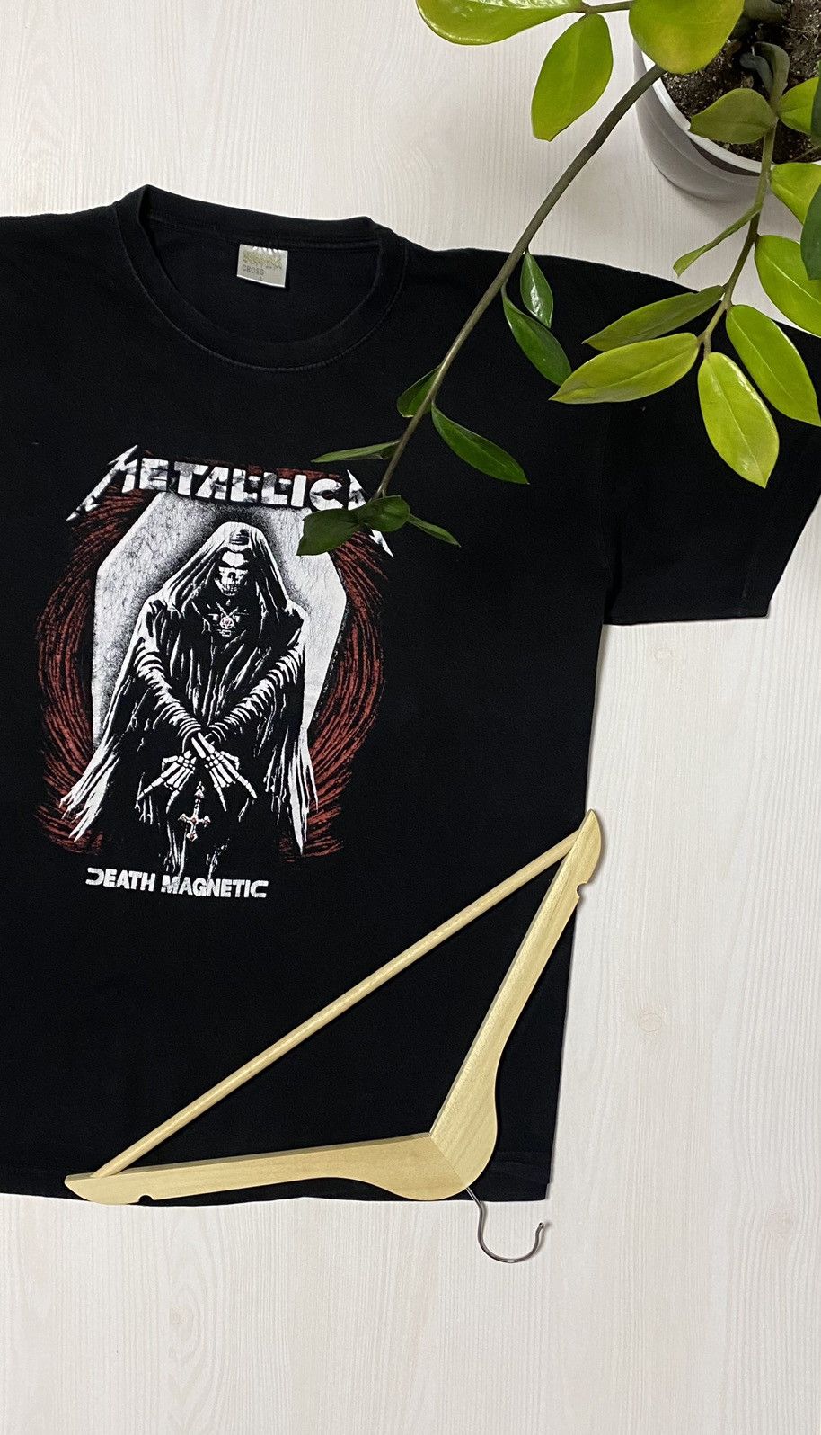 Band Tees × Metallica DEATH MAGNETIC FADED VINTAGE METALLICA T-SHIRT Size US L / EU 52-54 / 3 - 1 Thumbnail