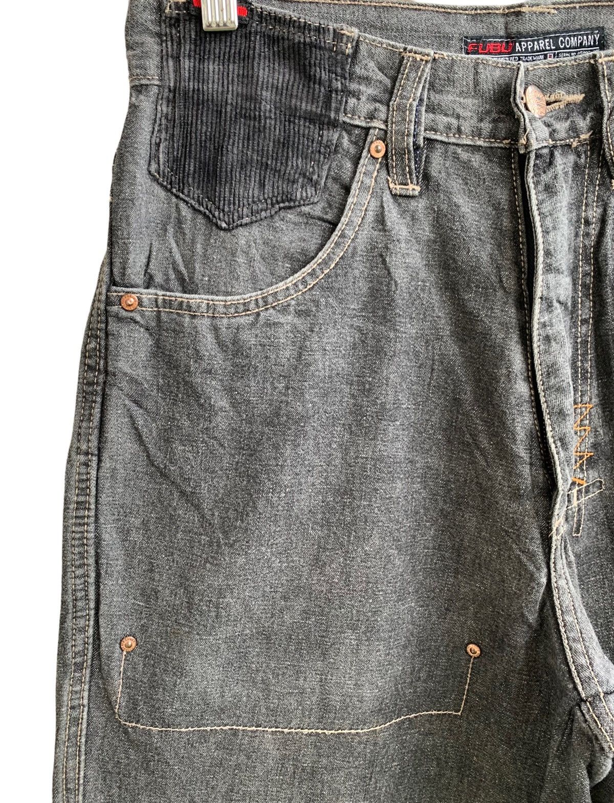 Fubu Vintage Fubu Apparel Compeny Baggy Style Jeans Size US 30 / EU 46 - 7 Thumbnail
