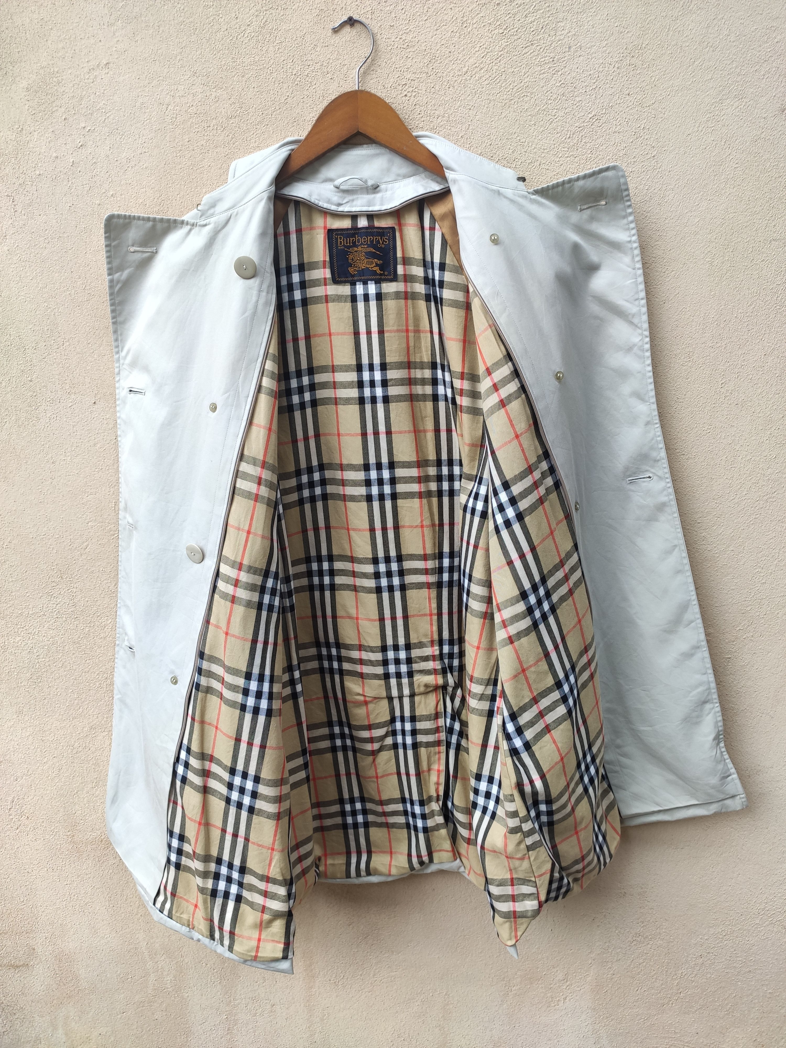 Burberry 🔥 Vintage Burberrys parkas nova check trench coat Size US M / EU 48-50 / 2 - 2 Thumbnail
