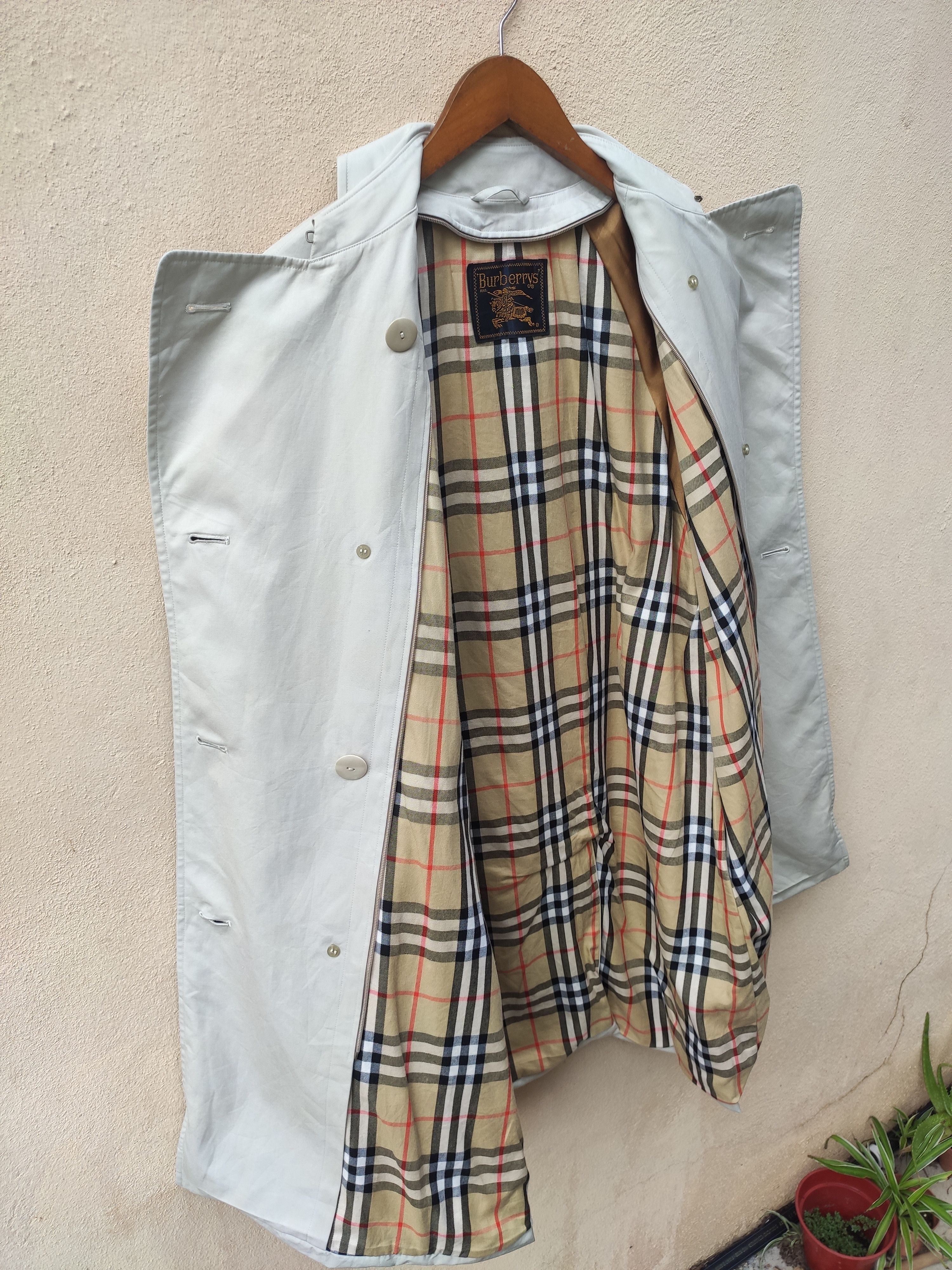 Burberry 🔥 Vintage Burberrys parkas nova check trench coat Size US M / EU 48-50 / 2 - 6 Thumbnail