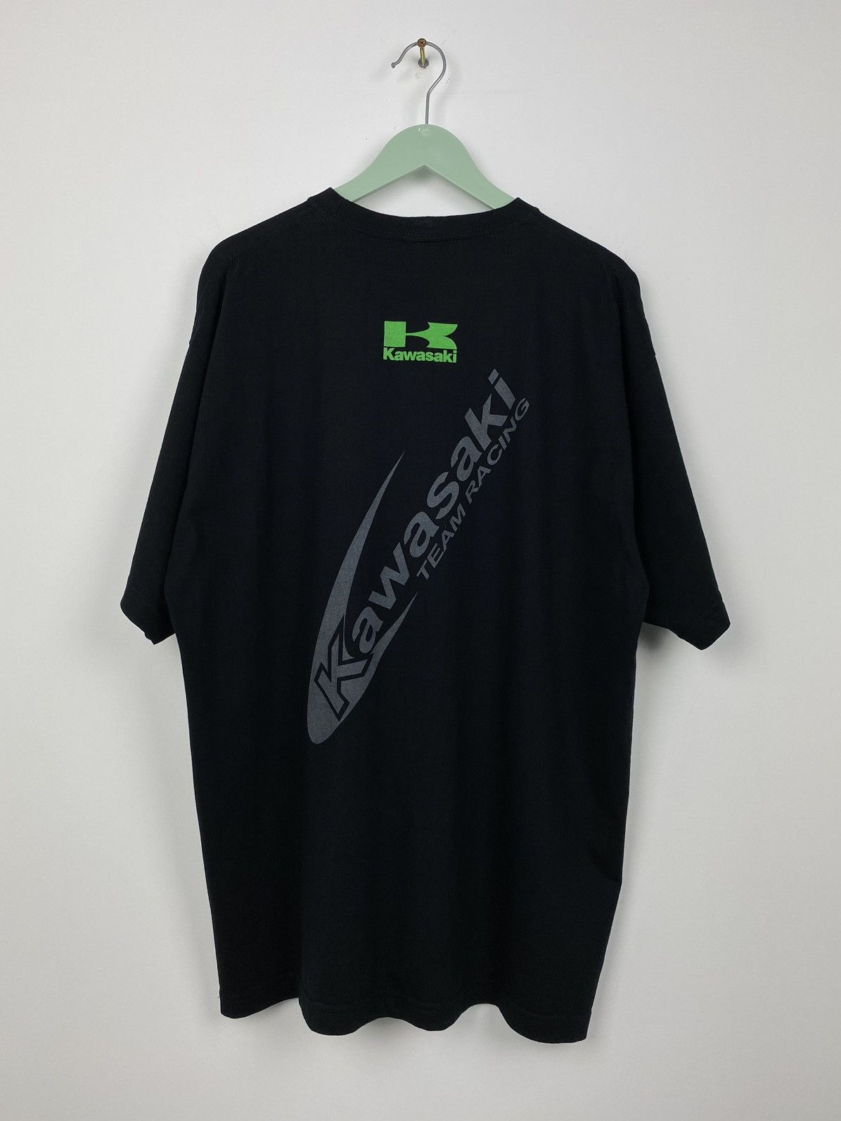 Vintage Kawasaki Ninja Racing Team Tee T Shirt Lucky Strike Subaru Size US XXL / EU 58 / 5 - 3 Thumbnail
