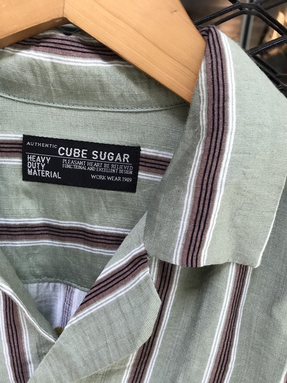 If Six Was Nine × Japanese Brand × Le Grande Bleu (L.G.B.) VINTAGE CUBE SUGAR BOWLING SHIRT Size US M / EU 48-50 / 2 - 6 Thumbnail