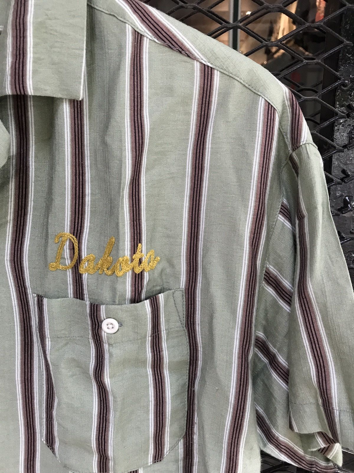 If Six Was Nine × Japanese Brand × Le Grande Bleu (L.G.B.) VINTAGE CUBE SUGAR BOWLING SHIRT Size US M / EU 48-50 / 2 - 3 Thumbnail