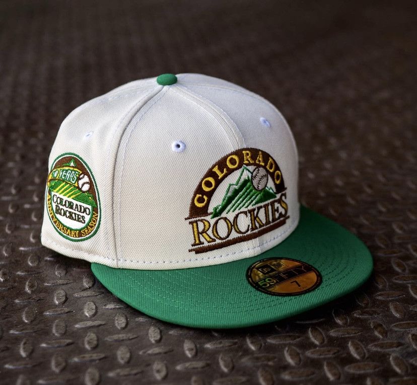 Hat Club 7 3/4 Colorado Rockies 10th Anniversary Patch Size ONE SIZE - 1 Thumbnail