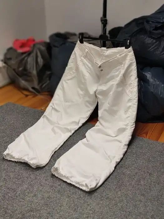 Nike Vintage 90's Nike logo Parachute wife light Bondage Pants Size 32" / US 10 / IT 46 - 10 Thumbnail