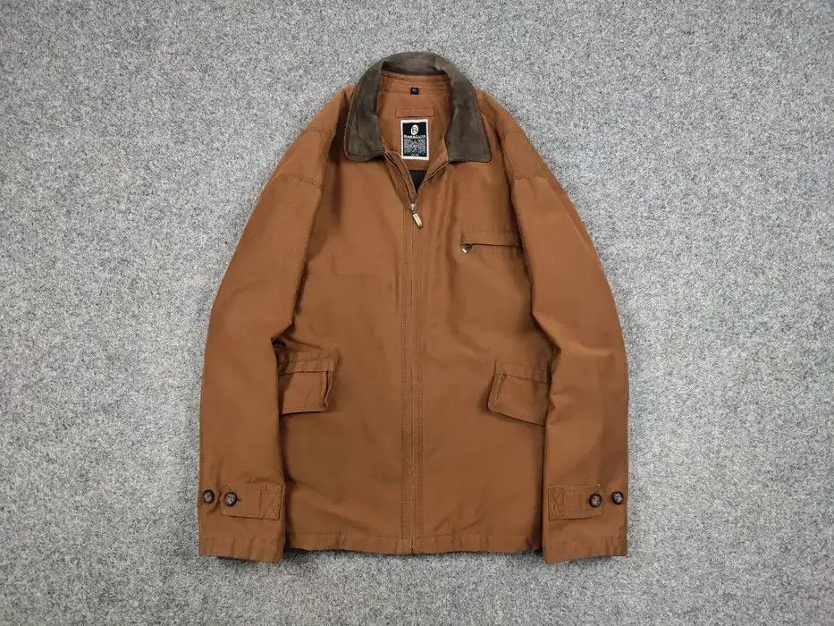 Baracuta Vintage 90's Baracuta Brown canvas pocket Work Jacket Size US XL / EU 56 / 4 - 1 Thumbnail