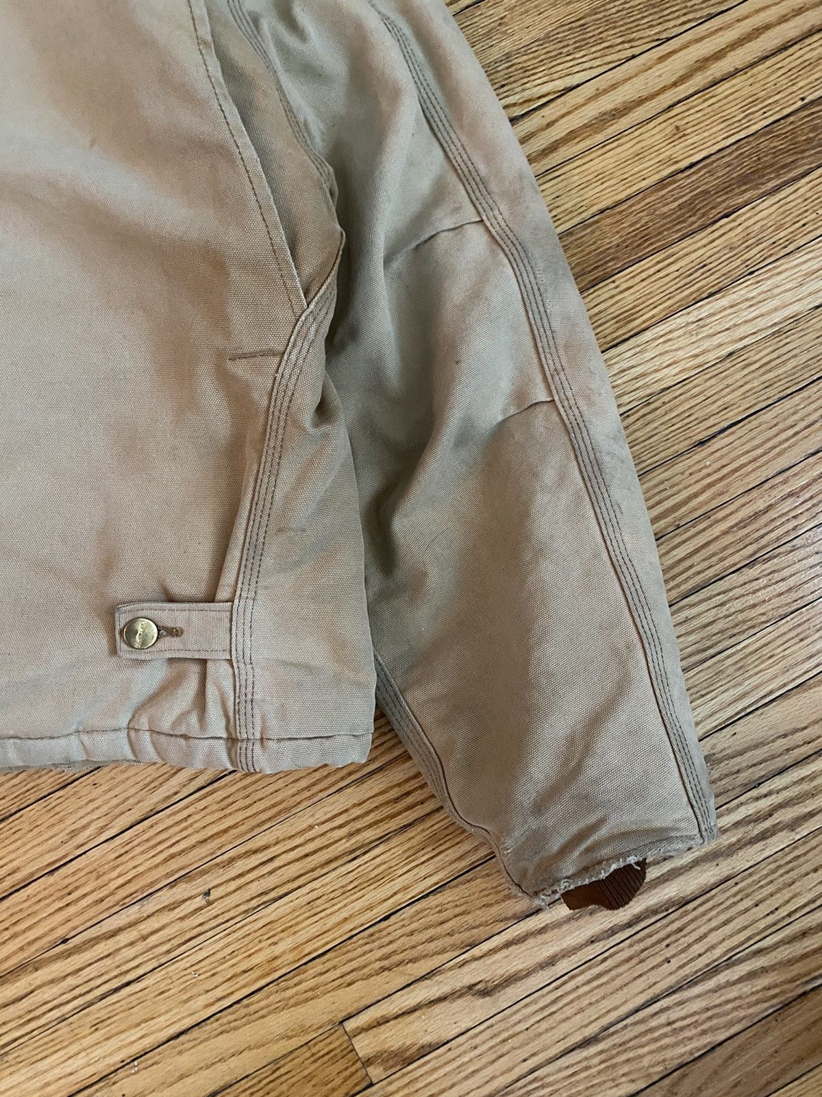 Carhartt Carhartt Vintage Detroit Jacket (Tan) Size US L / EU 52-54 / 3 - 6 Thumbnail