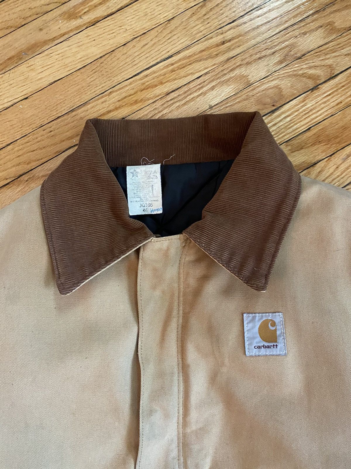 Carhartt Carhartt Vintage Detroit Jacket (Tan) Size US L / EU 52-54 / 3 - 3 Thumbnail