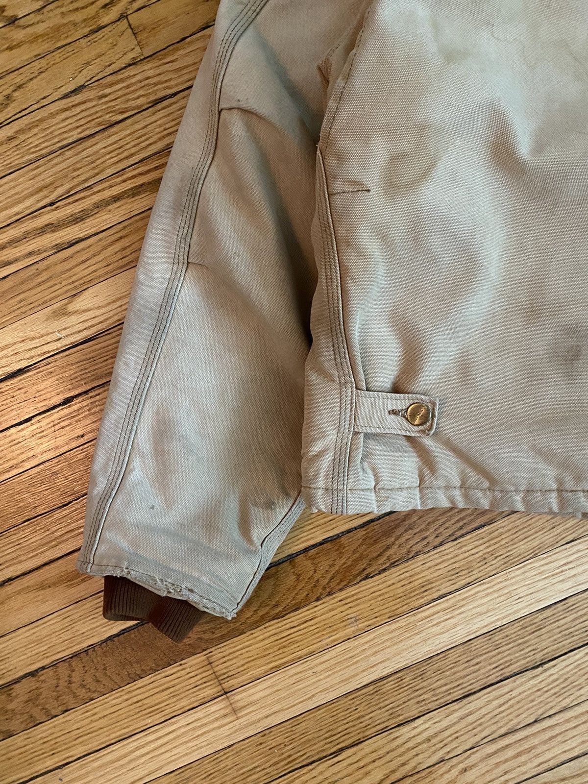 Carhartt Carhartt Vintage Detroit Jacket (Tan) Size US L / EU 52-54 / 3 - 7 Thumbnail