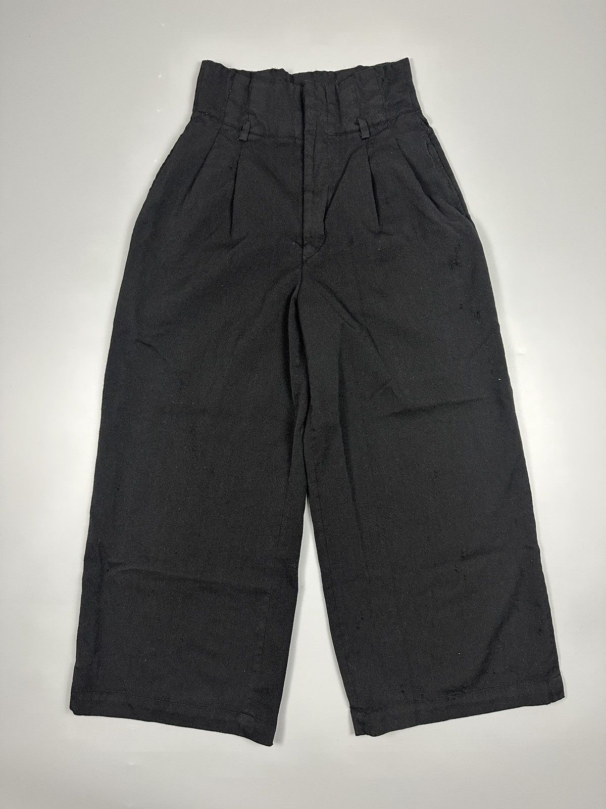 Comme des Garcons COMME DES GARCONS WOOL LANE PALLAZO Size 27" / US 4 / IT 40 - 1 Thumbnail