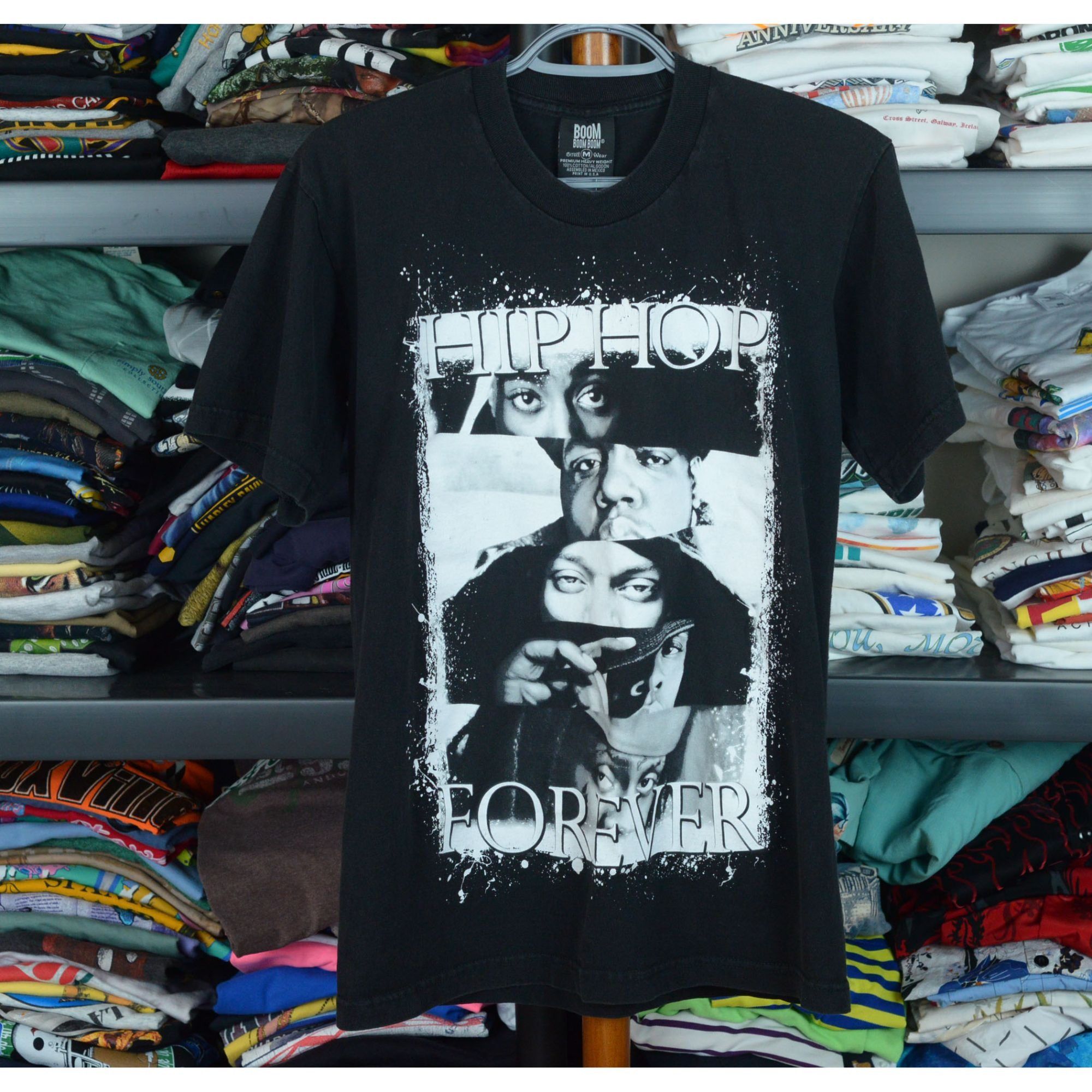 Streetwear Boom Boom Boom Men's M Hiphop Forever Tee Grailed