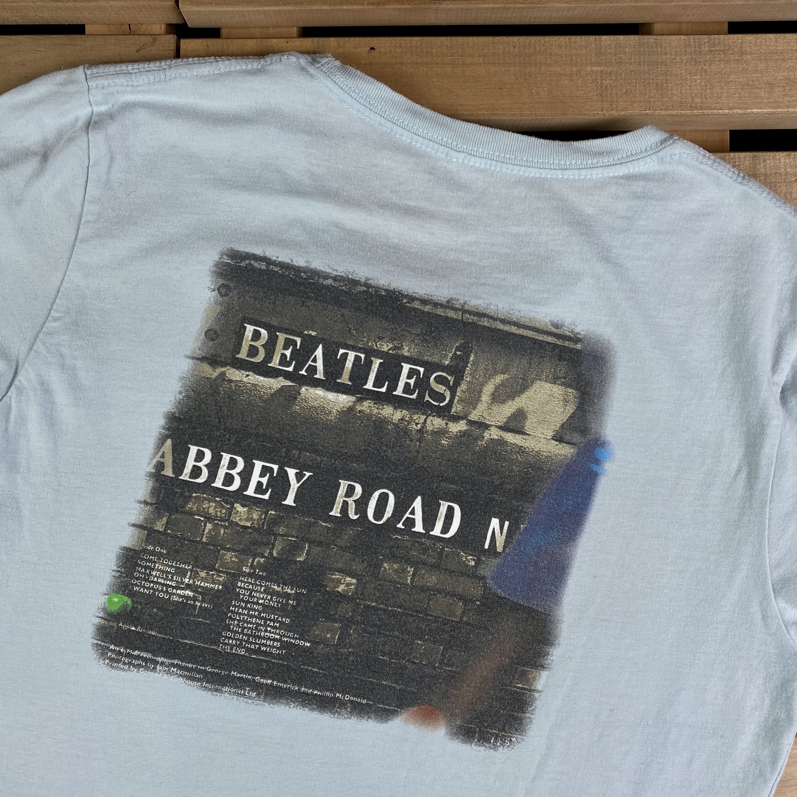 Band Tees × Vintage Mens Vintage T Shirt The Beatles Size S Size US S / EU 44-46 / 1 - 5 Thumbnail