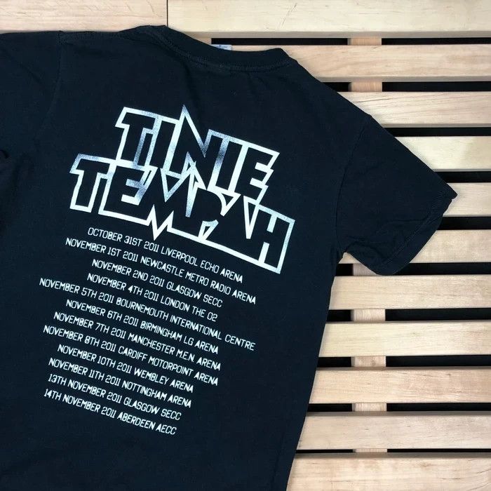 Band Tees × Other × Vintage Mens Vintage T Shirt Tinie Tempah Tour Hip Hop Size S Size US S / EU 44-46 / 1 - 5 Thumbnail