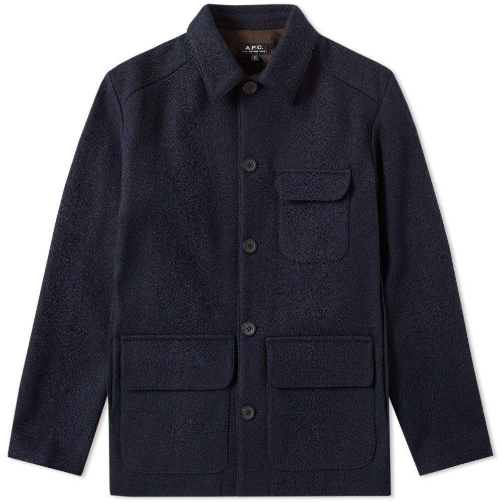 A.P.C.×Jules Tournier Wool Coat A.P.C. Eisenhower Jacket | Grailed
