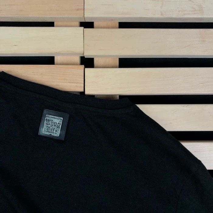 Band Tees × Vintage Mens Vintage T Shirt Thug Life Size S Size US S / EU 44-46 / 1 - 5 Thumbnail