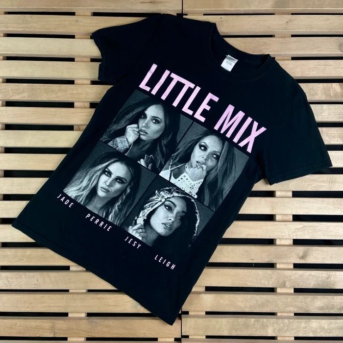 Band Tees × Vintage Mens Vintage T Shirt Little Mix 2017 Glory Days Size S Size US S / EU 44-46 / 1 - 1 Thumbnail