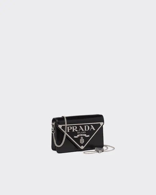 Re-edition leather handbag Prada Black in Leather - 35899487