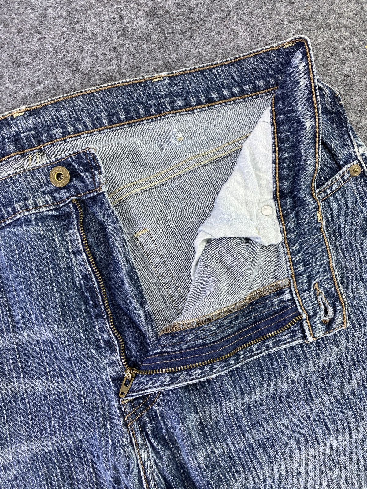 Jean VINTAGE LEVI'S 559 JEANS - J536 Size US 38 / EU 54 - 5 Thumbnail