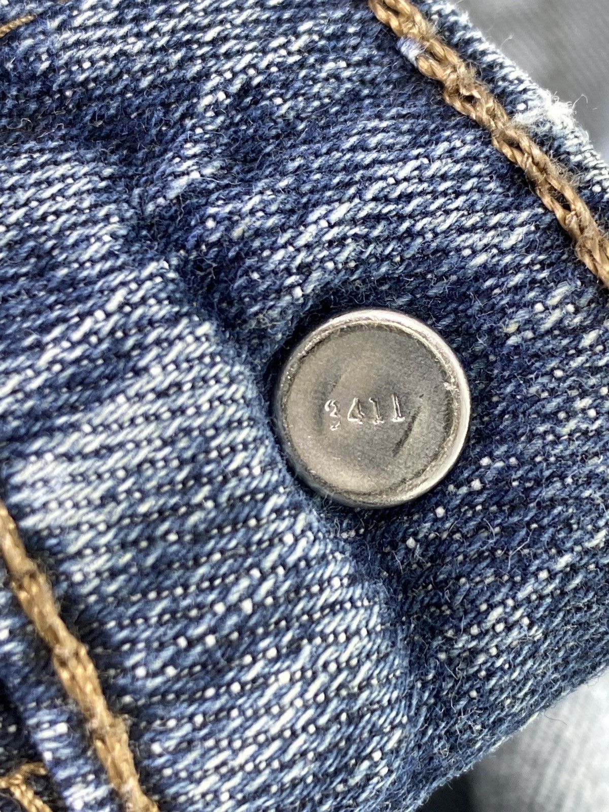 Jean VINTAGE LEVI'S 559 JEANS - J536 Size US 38 / EU 54 - 6 Thumbnail