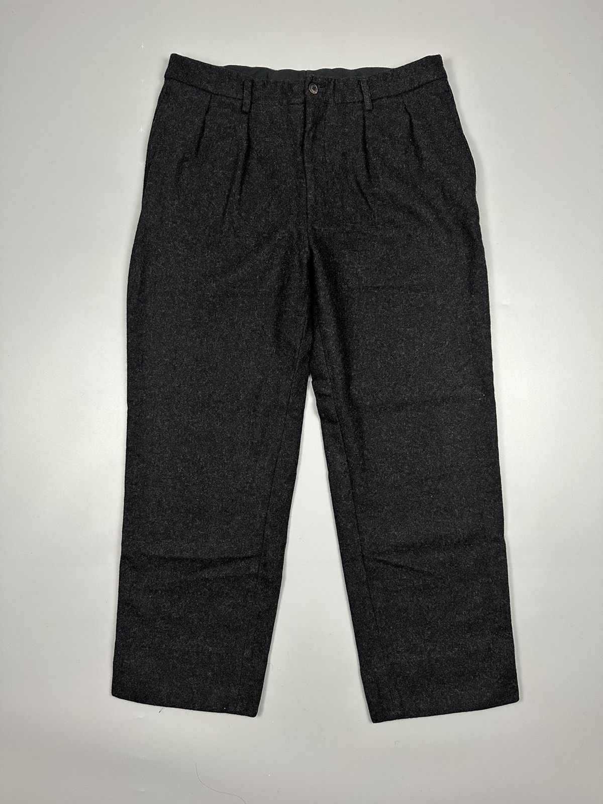 Issey Miyake ISSEY MIYAKE WOOL PANT Size US 34 / EU 50 - 1 Thumbnail