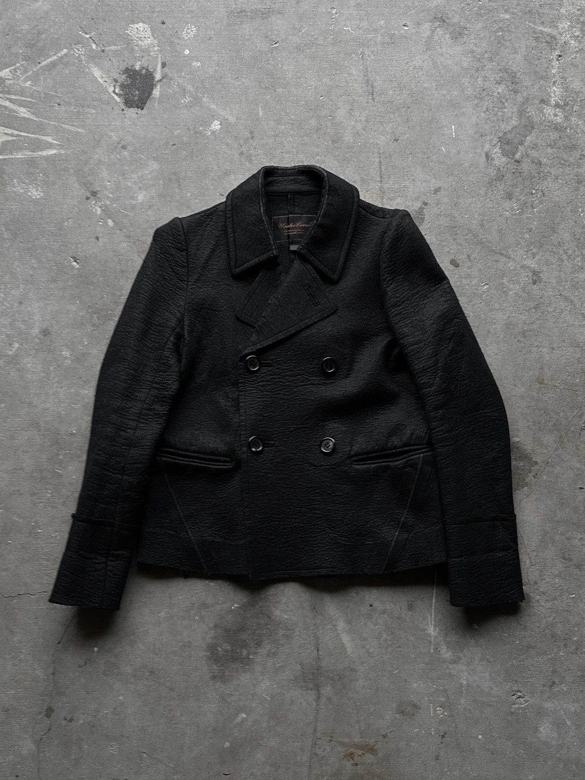 Undercover Undercover “Arts & Crafts” Peacoat Size US S / EU 44-46 / 1 - 1 Thumbnail