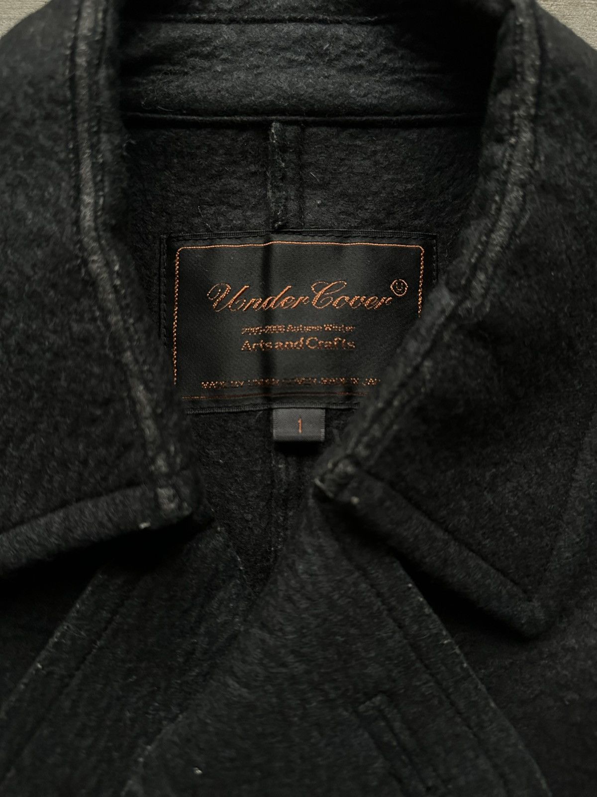 Undercover Undercover “Arts & Crafts” Peacoat Size US S / EU 44-46 / 1 - 3 Thumbnail