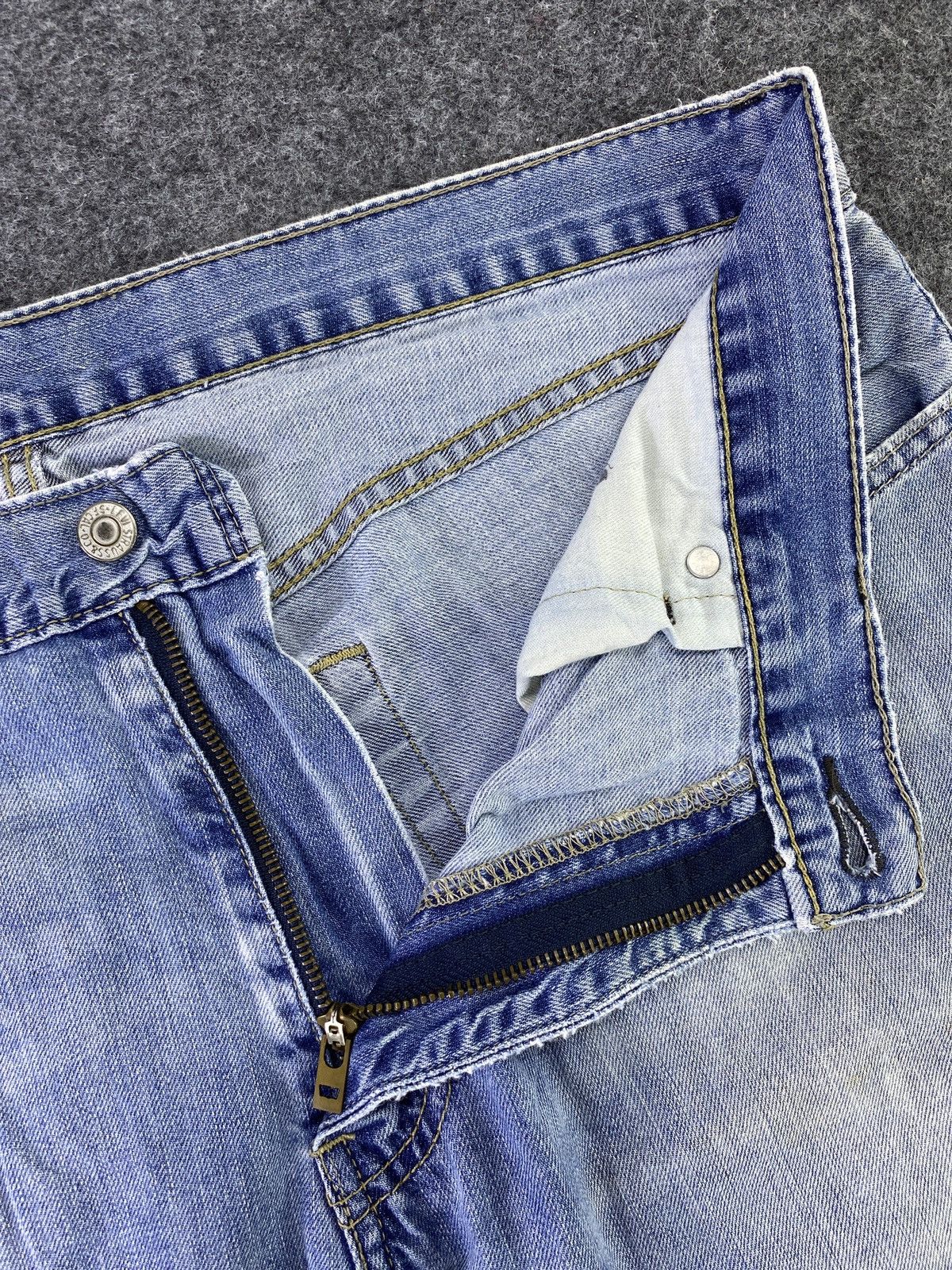 Jean × Levi's × Vintage Vintage Levis 559 Blue wash Jeans - J540 Size US 38 / EU 54 - 5 Thumbnail